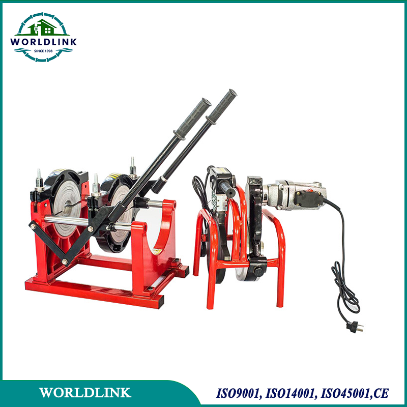 Machine de soudage à emboîtement par fusion à chaud à poussée manuelle