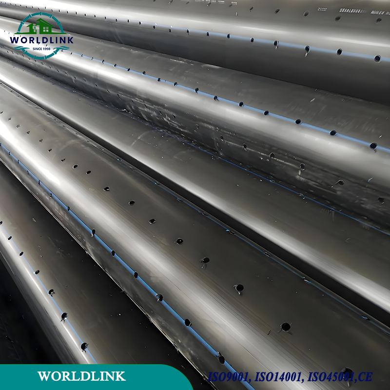 HDPE Perforated Drain Pipe and Fittings