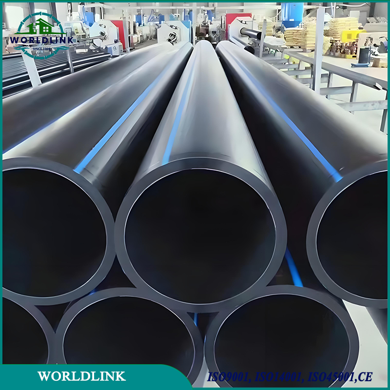HDPE Pipes and Fittings for Drainage/ Sewer