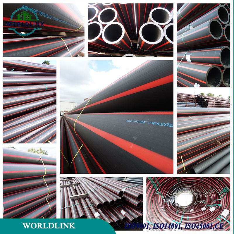 HDPE Pipes and Fittings for Fire Fighting