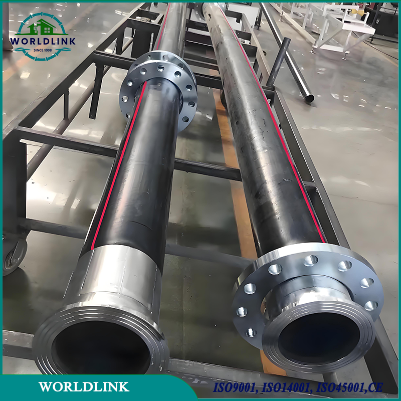 Steel Wire Mesh Skeleton Reinforced HDPE Composite Pipe