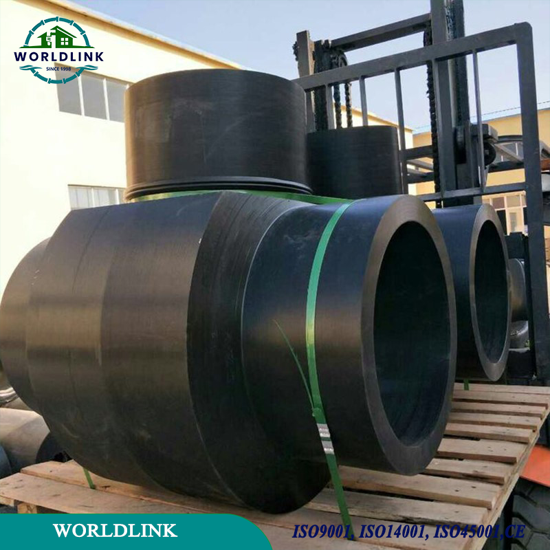 Raccords en PEHD usinés par tour