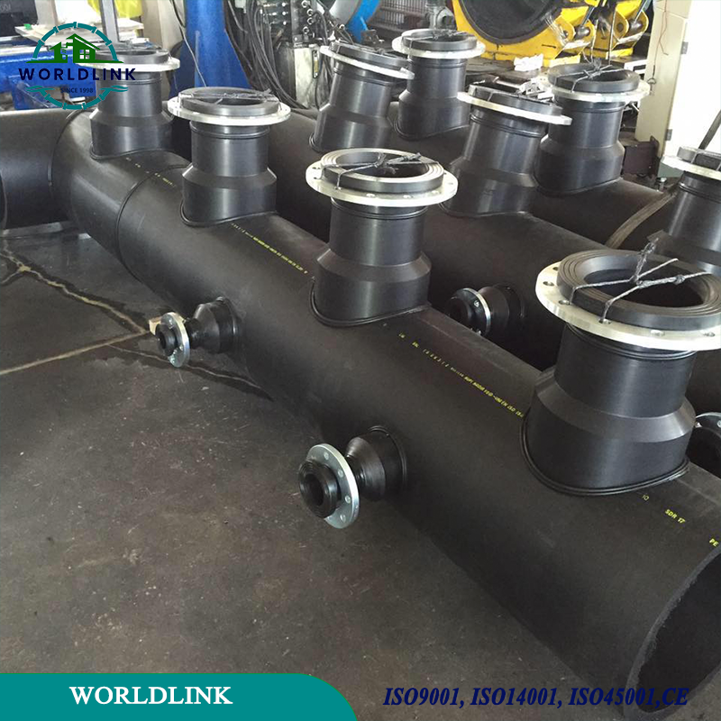 Raccords de tuyauterie soudés en PEHD