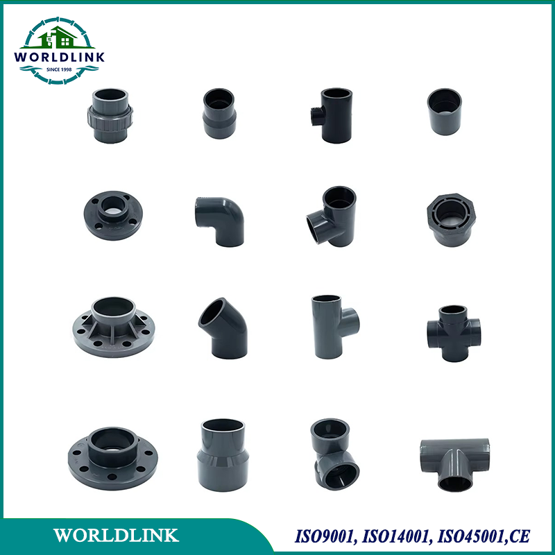 Raccords de Tuyauterie en PVC à Emboîtement avec Adhésif