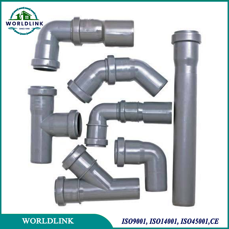 Raccords en PVC à Emboîtement avec Joint en Caoutchouc