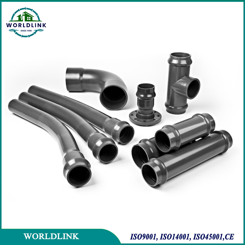 Raccords en PVC à Emboîtement avec Joint en Caoutchouc