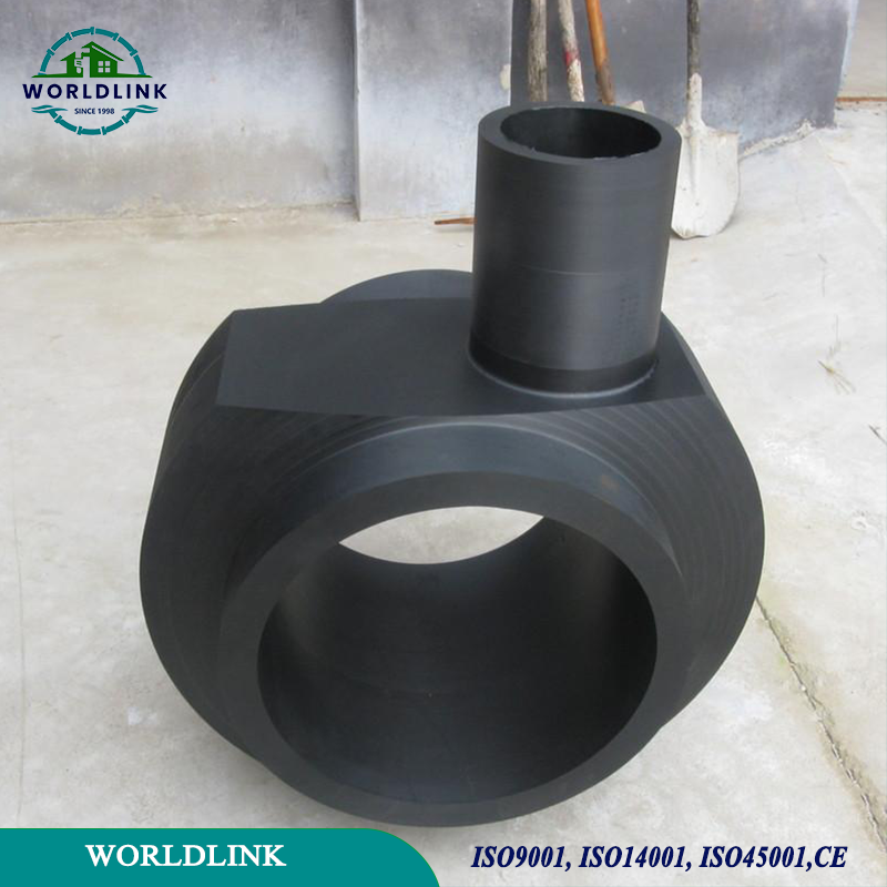 Raccords en PEHD usinés par tour