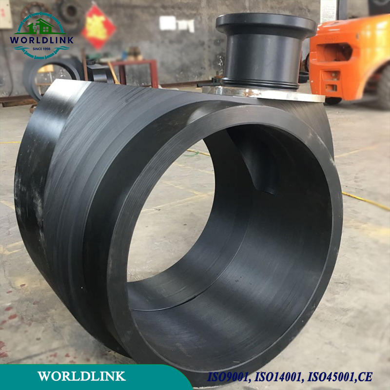 Raccords en PEHD usinés par tour