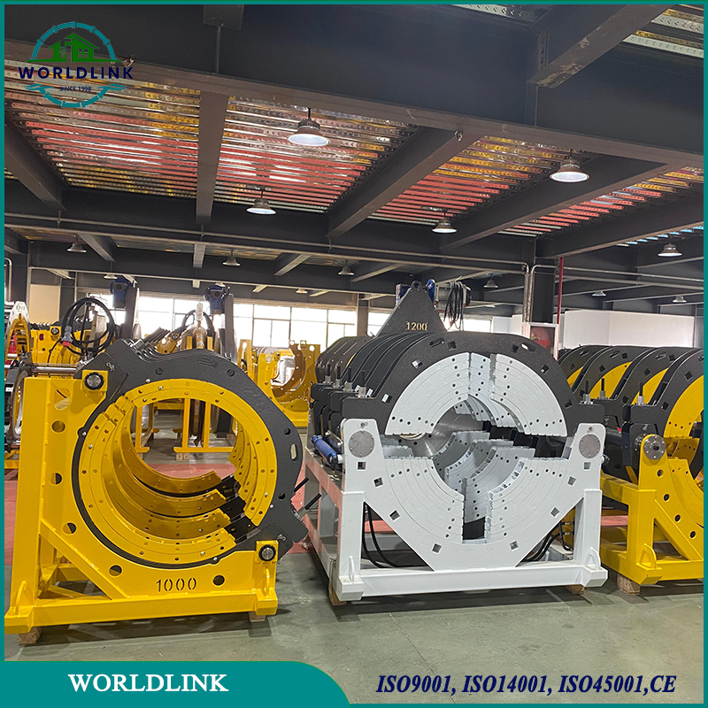 Machine de Soudage par Fusion à Chaud Hydraulique Semi-Automatique 400-1400