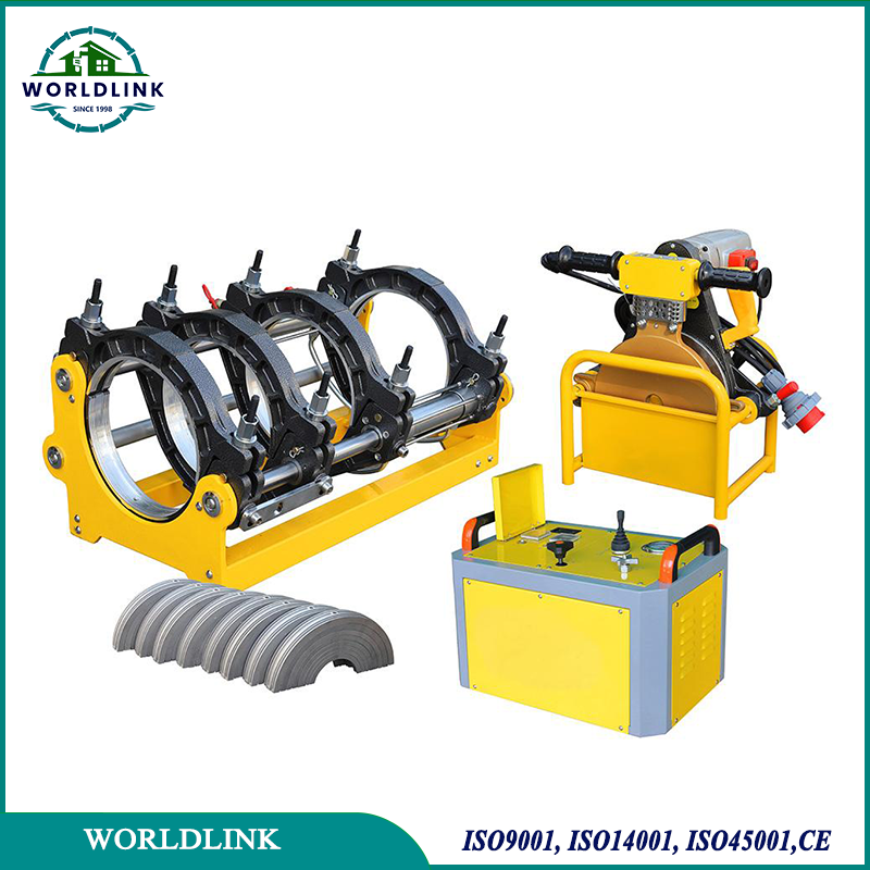 Machine de Soudage par Fusion à Chaud Hydraulique Semi-Automatique 400-1400