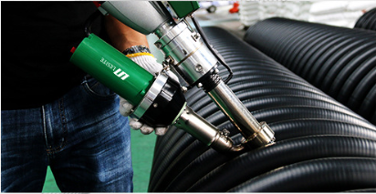 Plastic extrusion welding gun BGT-600E/600F/610E is used for pipeline welding