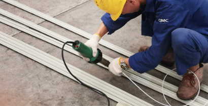 Manual hot air welding gun BGT-1600 series for plastic profile welding 