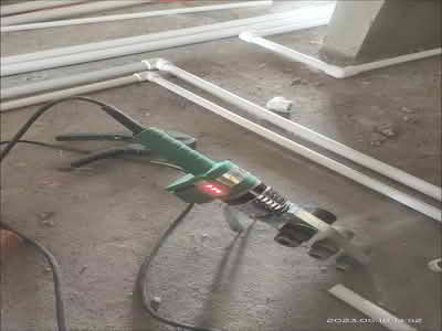 Hot melt socket welding machine used in water supply system 