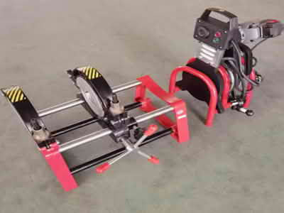 Two-ring manual hot-melt butt welding machine 