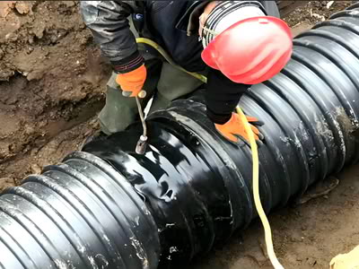 Carat Structured Wall HDPE pipe