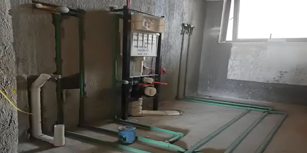 PPR hot water pipes are used in the hot water facilities of schools and hospitals. 