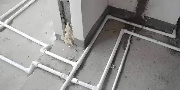 Les raccords filetés en PVC sont utilisés dans les travaux de génie civil.